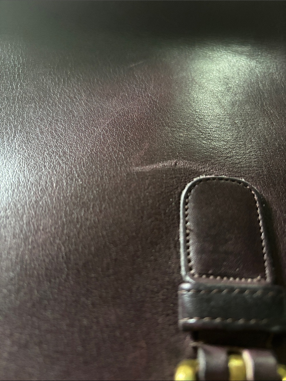 Vintage Coach Saddle Flap Pouch 9585 - Picture 7 of 11